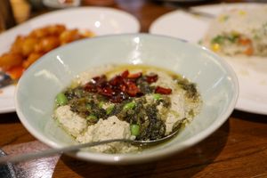 stinky tofu at Ye Bo Zhai in Beijing
