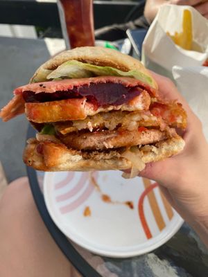 Kiwi Burger at The Burgerie in Auckland