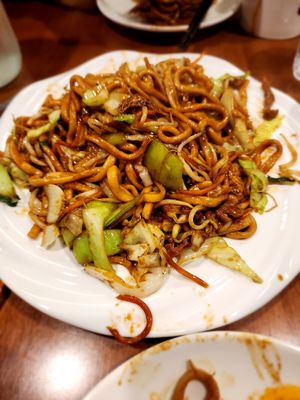 Vegan Fried Noodles at New Flavour in Auckland