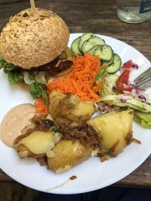   at Vegan Surf Camp in Moliets