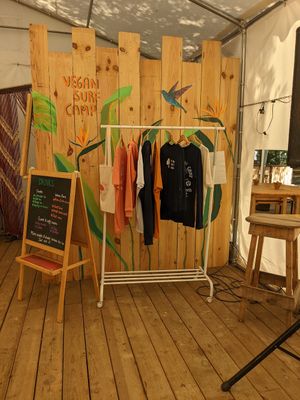 Store at Vegan Surf Camp in Moliets