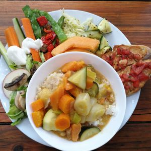  at Vegan Surf Camp in Moliets