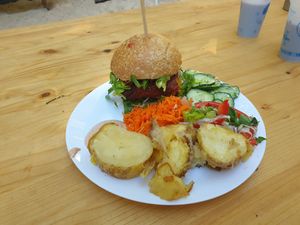 best food from the vegan surf camp at Vegan Surf Camp in Moliets