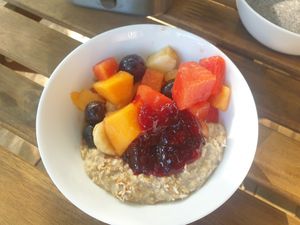 best food from the vegan surf camp at Vegan Surf Camp in Moliets