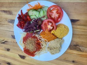  at Vegan Surf Camp in Moliets