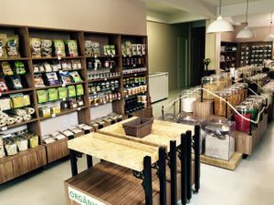 Inside the store (photo originally uploaded on the store's Facebook page) at Tudo em Graos in Carlos Barbosa