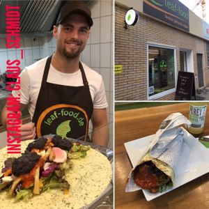 Great wrap at ";leaf-food"; at Leaf Food in Mannheim