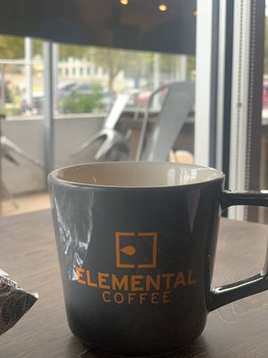   at Elemental Coffee in Oklahoma City