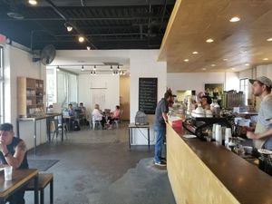 inside at Elemental Coffee in Oklahoma City