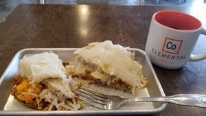 Sweet Jesus vegan style at Elemental Coffee in Oklahoma City