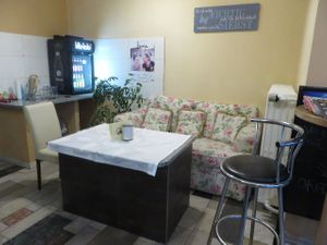 cosy sofa corner at VeGonas in Bielefeld