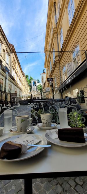  at Vis a Vis Vincek Cake and Ice Cream in Zagreb