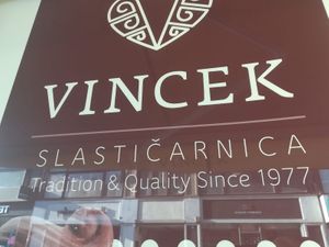 Vincek location at Vis a Vis Vincek Cake and Ice Cream in Zagreb