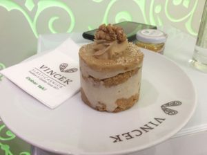 The not so humble “carrot cake”! at Vis a Vis Vincek Cake and Ice Cream in Zagreb