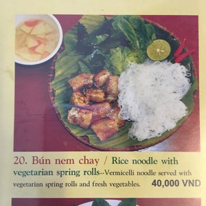 fried spring rolls at Noodle & Roll in Hanoi