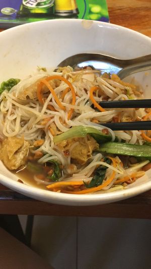 Noodles   at Noodle & Roll in Hanoi