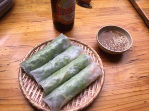Summer rolls 40k. Not worth to try.  at Noodle & Roll in Hanoi