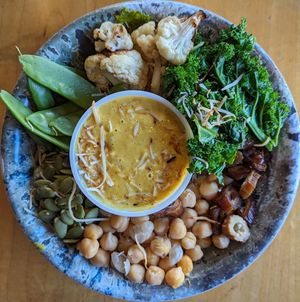 Curry Bowl at Taproot Lounge & Cafe in Salem
