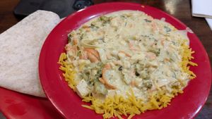 Tofu curry at Montana Coffee Traders in Kalispell