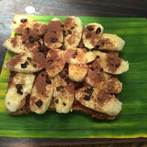 Nana toast at Pachamama Organic in 