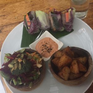 namaste meal at Pachamama Organic in 
