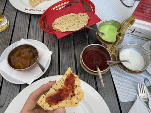 Papadam Vorspeise  at Jaipur in Dresden