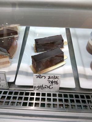the only vegan dessert - but great at Greg Cafe in Eilat