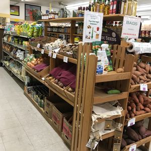 Potatoes at John Edwards Whole Foods & Wine Cellar Art Gallery in Ellsworth