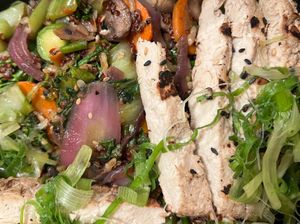 Gardein bowl at Yard House in Indianapolis