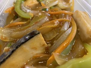 VE cod szechuan  at Red Dragon Chinese Fusion in South Shields