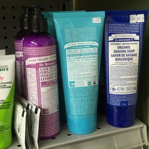 Shaving cream  at DTC Natural Store in Barrington