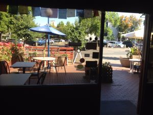 inside at Kafal Restaurant in Santa Rosa