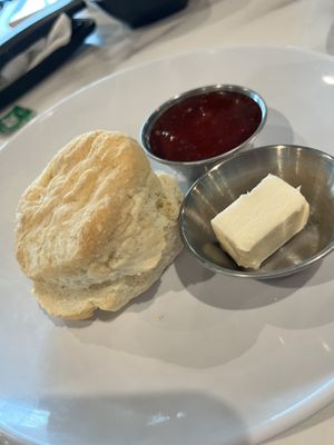 Vegan & GF biscuit   at Mason Dixon Bakery & Bistro in Huntsville