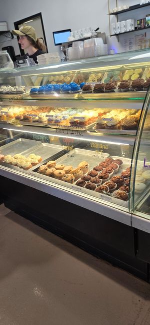Bakery case at Mason Dixon Bakery & Bistro in Huntsville