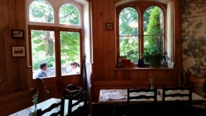 Inside 2 at St Ann's Well Cafe in Malvern