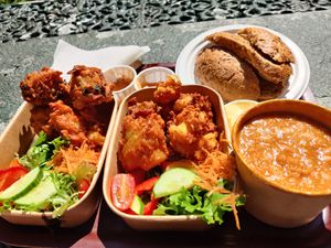 Delicious at St Ann's Well Cafe in Malvern