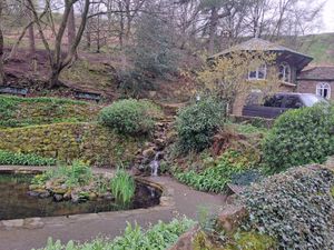 Exterior at St Ann's Well Cafe in Malvern