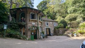  at St Ann's Well Cafe in Malvern