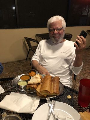 Dosa  at Mayuri Indian Restaurant in Tallahassee