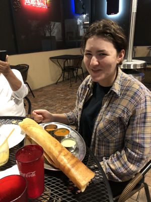 Dosa  at Mayuri Indian Restaurant in Tallahassee