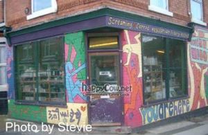  at Screaming Carrot Vegetarian Bakery in Nottingham