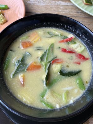 green curry  at Chopper Bar in Sukhothai