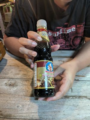 Salsa de soja y setas Jay -17 at Chopper Bar in Sukhothai