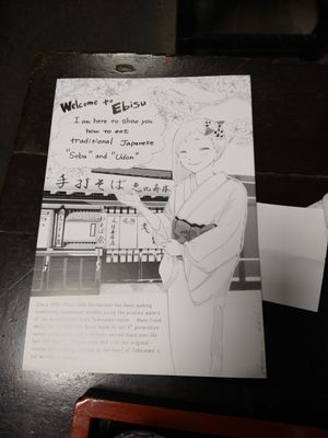  at Ebisu Soba in Takayama