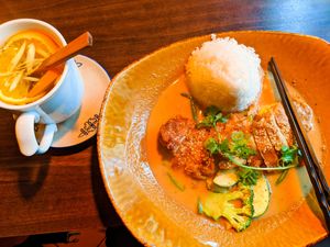 Darkwin Duck at Rou Vegetarian at Rou Vegetarian in Berlin