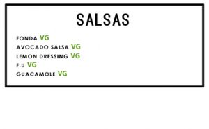 Salsas at Fonda in Richmond