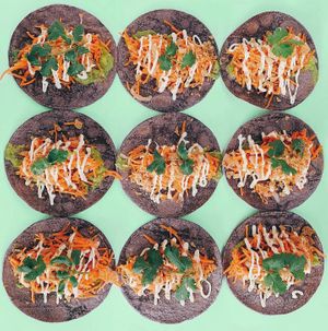 Salt & Pepper Tofu Taco at Fonda in Melbourne