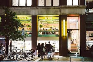 outside at Fonda in Melbourne