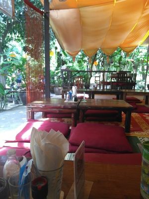 Comfy seating with relaxed atmosphere at Taboon in Koh Phangan