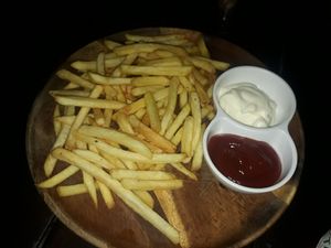 Chips (mayo is not vegan) at Taboon in Koh Phangan